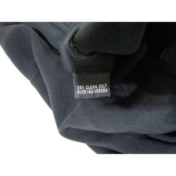 Dana Buchman Womens Wrap Dress Size 4 Black Sleeveless Tie Back - Picture 8 of 12